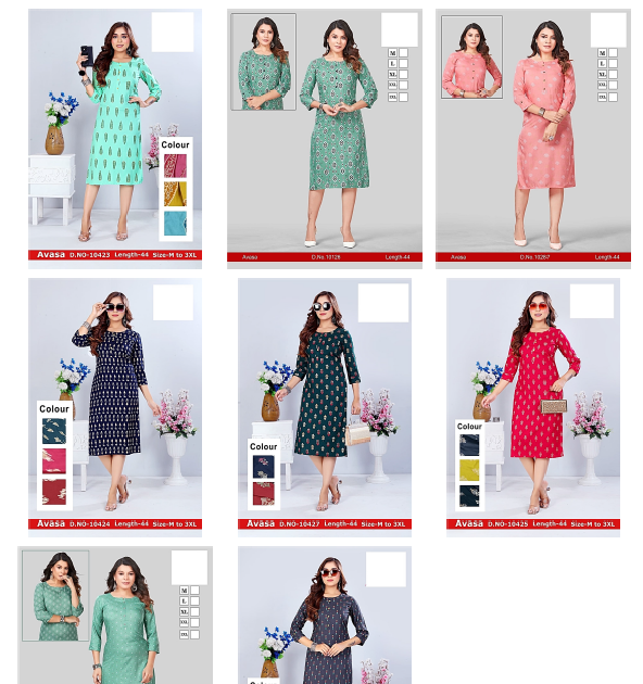 avaasa kurtis in wholesale price👗👌🔥my whatsapp group link in  description🌹💥 - YouTube
