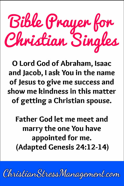 Bible Prayer for Christian Singles