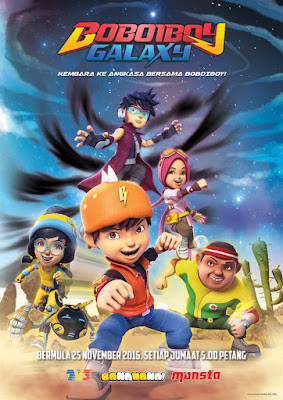 Siri Animasi BoboiBoy Galaxy (Episode 1 - Episode 26)