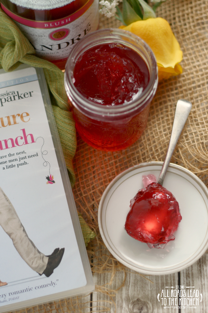 Champagne Jelly inspired by Failure to Launch | #FoodnFlix