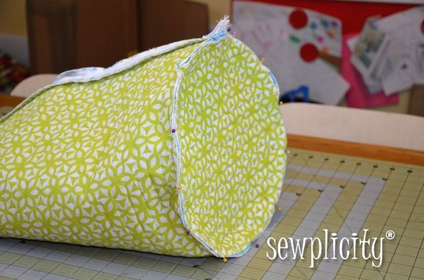 Quilted Duffle Bag Tutorial