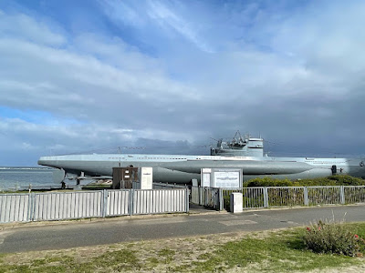 German U-Boot submarine in Laboe near Kiel, Germany