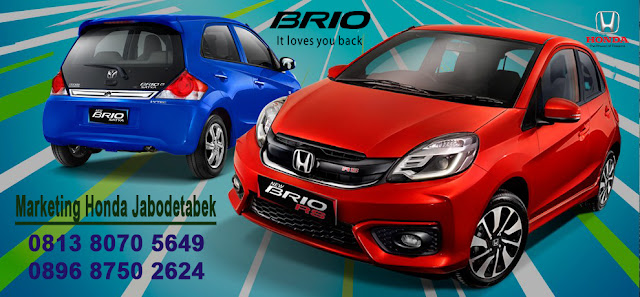 tampilan baru honda brio dan brio RS Indonesia