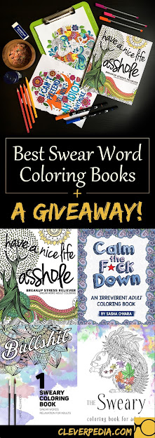 Best Swear Word Coloring Books Plus Giveaway