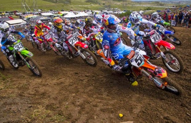 Tercera del Motocross provincial en San Franscico