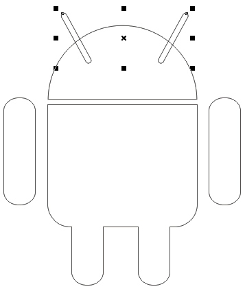  Desain logo Android dengan Coreldraw alif ilmu