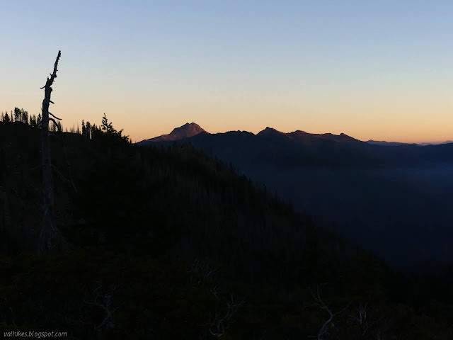 peaks in first light