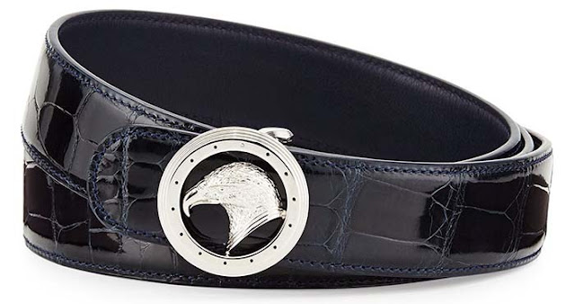 Stefano Ricci Crocodile and Palladium Belt, Most Expensive Belts, Expensive Belts Brands, Expensive Belts, Belts