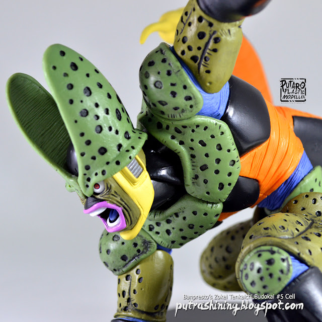 Banpresto Zokei Tenkaichi Budokai #5 Cell Review by Putra Shining