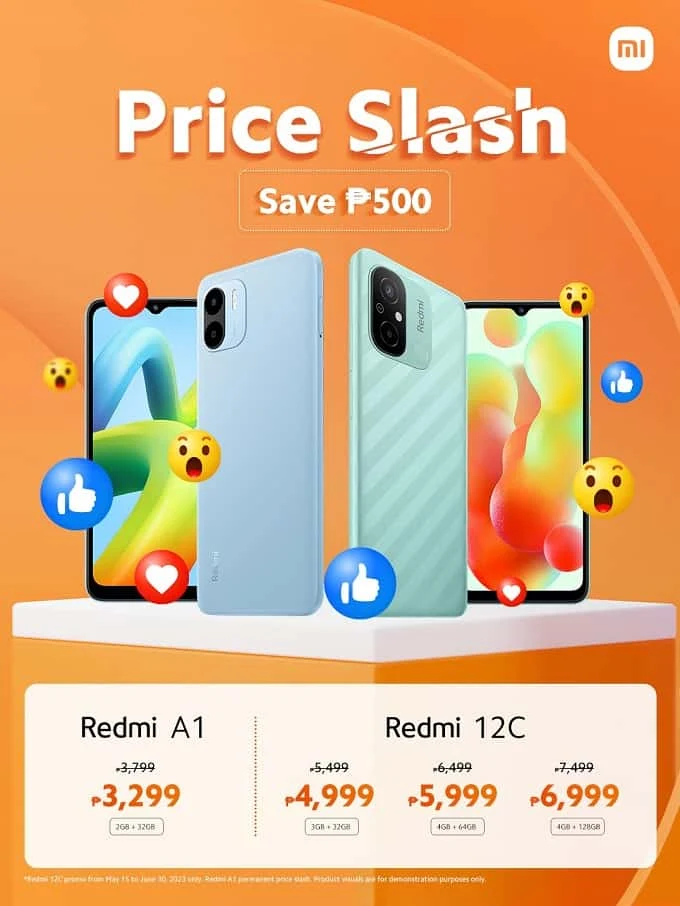 Xiaomi’s budget-friendly phones get P500 price slash