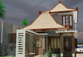 Desain Rumah Etnik Jawa Modern