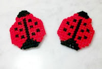 Handmade Ladybug Magnets