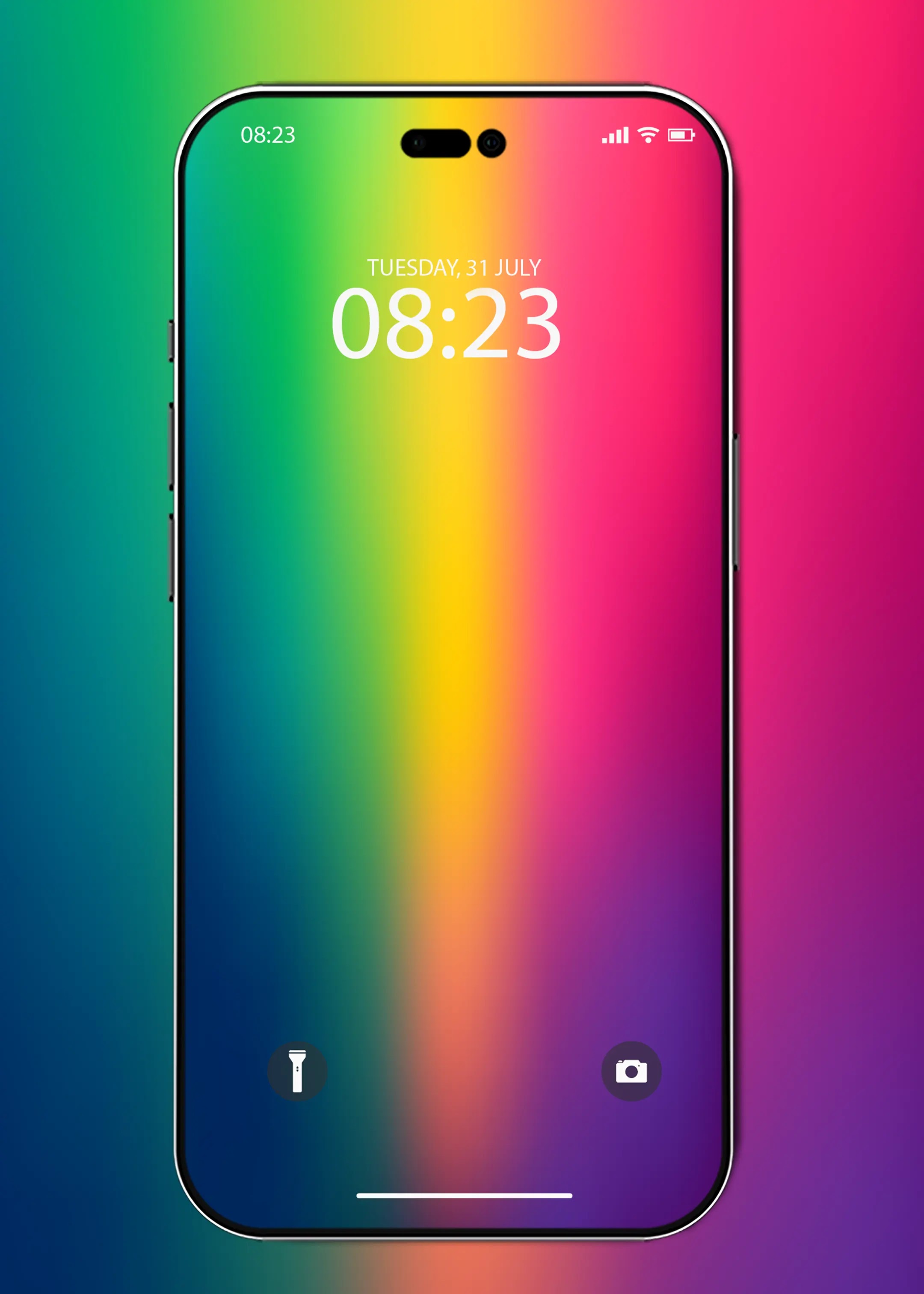 4K colorful gradient wallpaper phone