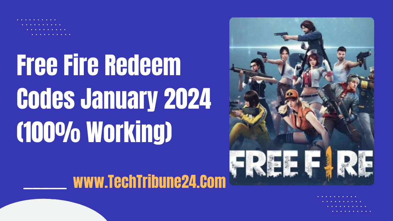 Free Fire Redeem Codes January 2024 (100% Working)