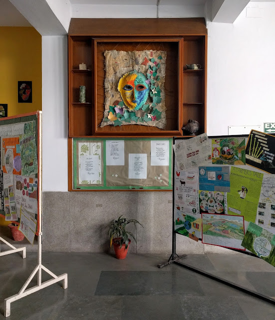 Artworks by students at Mother's International School, New Delhi (www.indiaart.com)