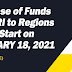 Release of SRI Funds to Regional Offices shall Start on January 18, 2021