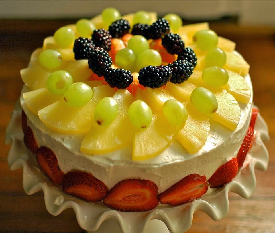  Amazing Fruits Cake Deco