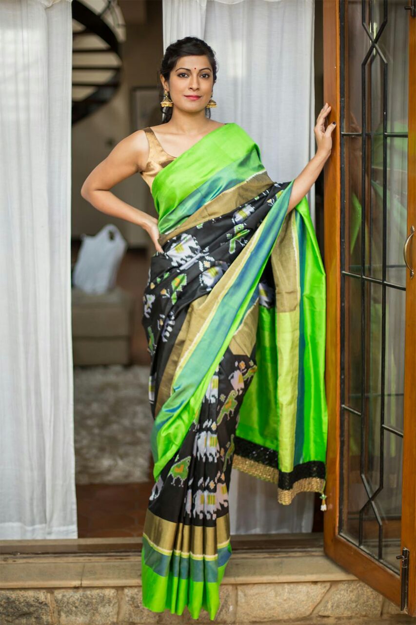 Indian Traditional Handloom Sarees Pochampally silk sarees