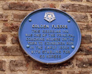 The Golden Fleece Blue Plaque