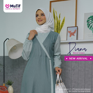 Koleksi Gamis terbaru Mutif Diana