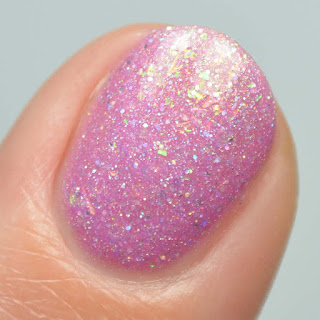 lilac holo nail polish