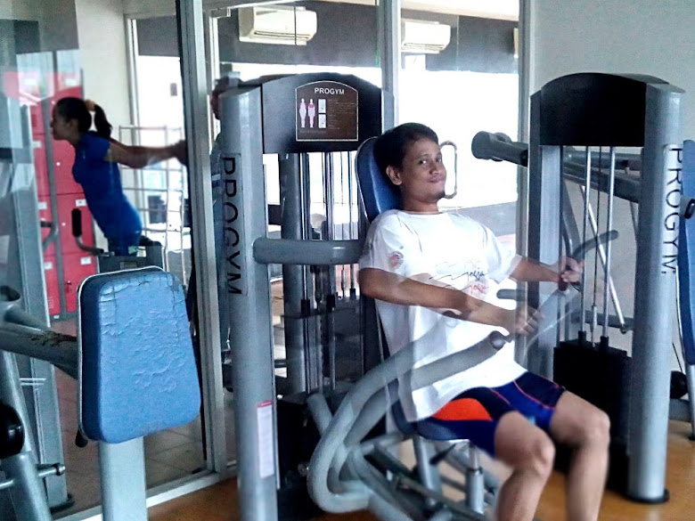 Gym: on 1st floor in High Point Serviced Apartment