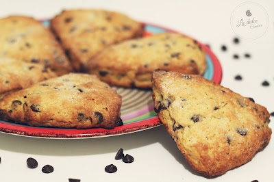 scones americanos de chocolate la dulce comarca