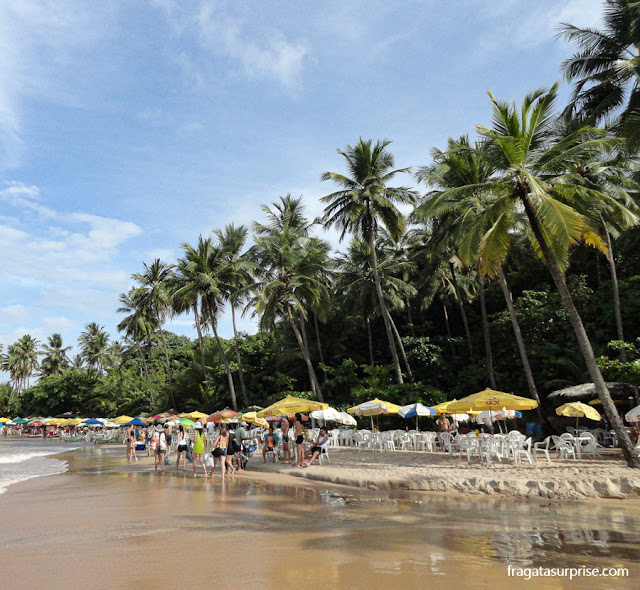 Barracas na Praia do Coqueirinho, Paraíba