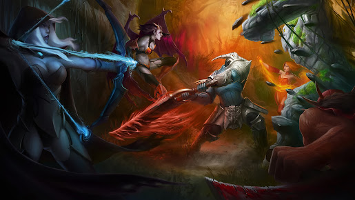 DOTA 2 Clash Battle Art 19