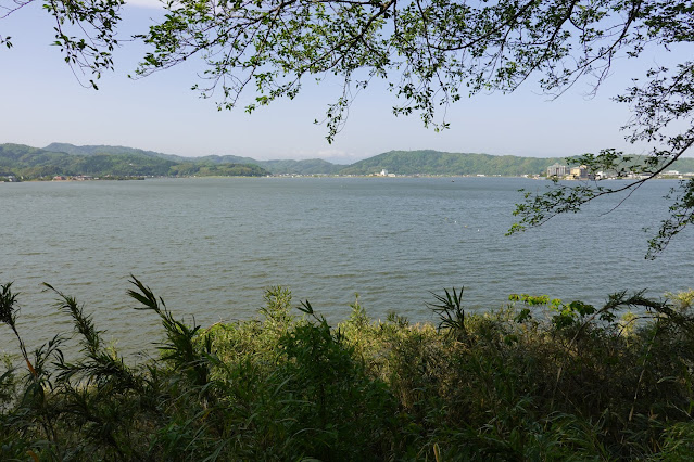 鳥取県東伯郡湯梨浜町宮内 東郷羽合線からの眺望