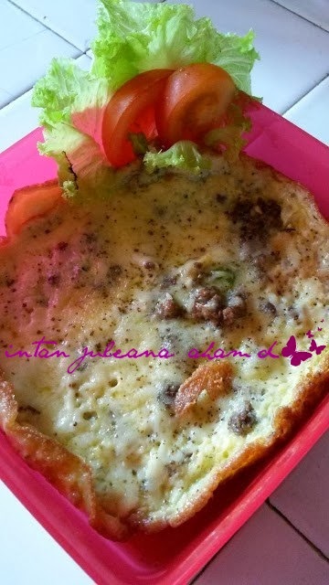 IJA's: Omelette + Cheese - Menu Diet Atkins