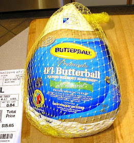 Li'l Butterball Turkey 8.84 lbs. Nov. 27, 2014