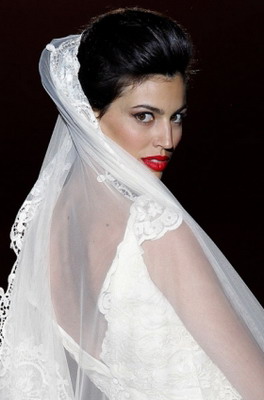 wedding hairstyles with veil