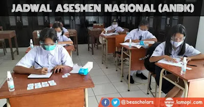  akan dimulai pada September hingga dengan November  Jadwal Asesmen Nasional (ANBK) 2022 Jenjang SD, SMP, SMA-SMK