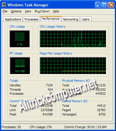 membuka task manager