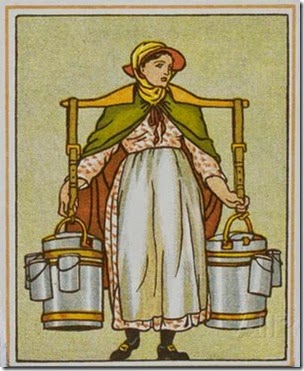 The Milk Woman la lattaia ambulante