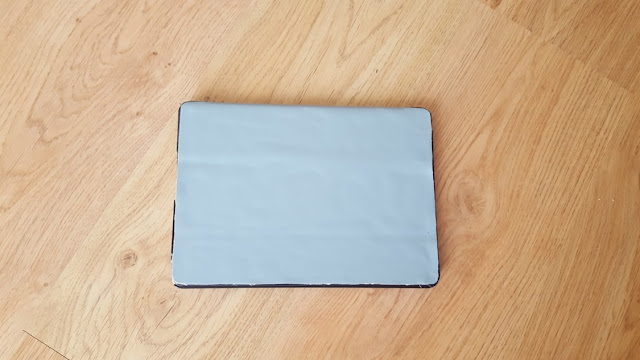Faux leather tablet cover refashion