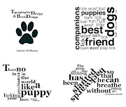 TypographyBook of Dog Quotes. Posted by Janine Williams at 5:16 PM