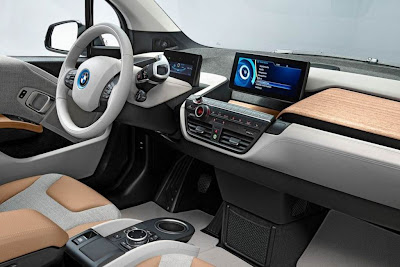 2014 all new BMW i3 - interior