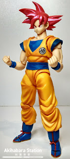 S.H.Figuarts Super Saiyan God Son Goku de Dragon Ball Super - Tamashii Nations