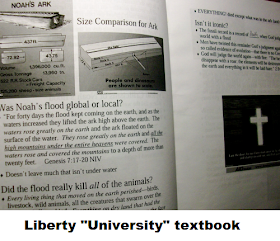 liberty university noah's ark creationism