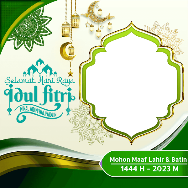 Link Twibbonize Ucapan Selamat Hari Raya Lebaran Idul Fitri 1444 Hijriyah 2023 Masehi id: idulfitri-hijau