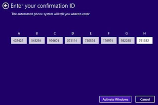 Tekan Enter Confirmation ID