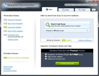 Spyware Terminator Premium 2012 3.0.0