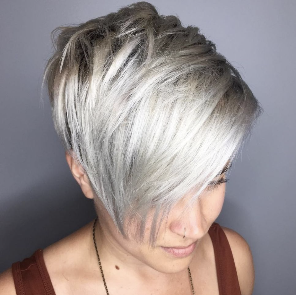transition haircuts from pixie to long