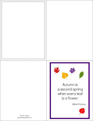 Free Autumn Printables