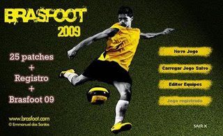 Brasfoot 2009 + Registro + 25 patches   2009