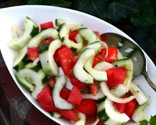 Old-Fashioned Cucumber & Tomato Salad
