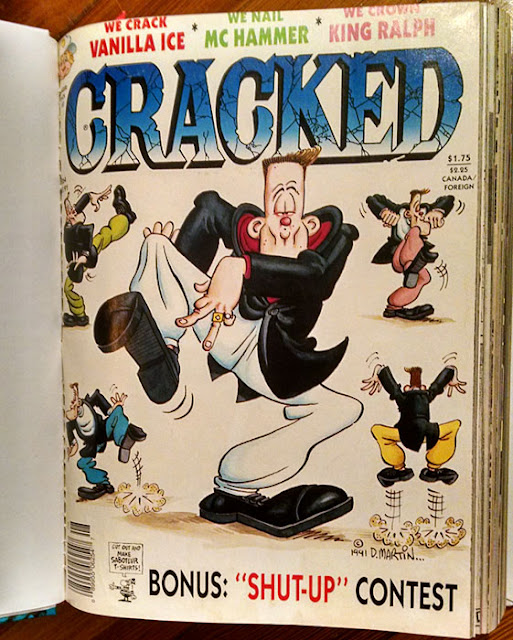 CRACKED MAGAZINE Custom Bound Hardcover, Don Martin, John Severin, Jack Davis, MAD Magazine