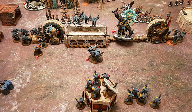 Space Wolves vs Thousand Sons - 2000pts - Maelstrom mission from Warhammer 40,000